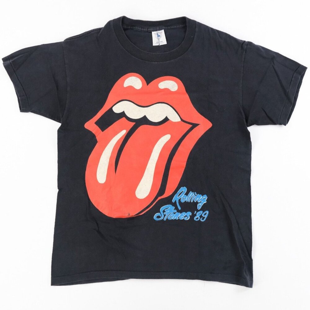 Vintage 1989 Rolling Stones Steel Wheels Concert Tour Single Stitch T-Shirt M